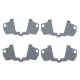 Комплект протискрипних пластин FRENKIT 940380 передній для Ford Focus 1.4-2.0 1998-2004