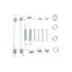 Комплект пружинок колодок ручника Renault Clio /Peugeot 206 1.1-1.9TD 98- (Bendix)