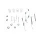 Комплект пружинок колодок ручника Opel Astra F/Ford Escort II 1.2-2.0 75-01 (Opel)