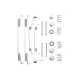 Комплект пружинок колодок ручника FRENKIT 950740 для Fiat Scudo, Citroen Jumpy, Peugeot Expert, задній