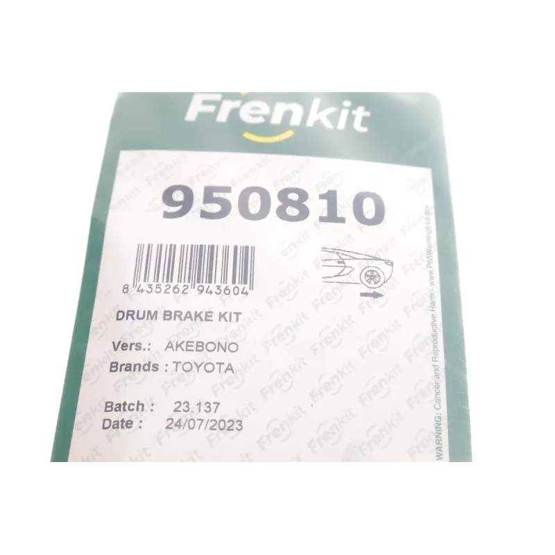 Комплект пружинок колодок ручника Toyota Avensis 97-03 (170x40) (Akebono)