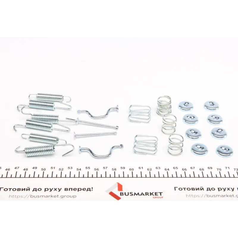 Комплект пружинок колодок ручника Lexus RX350/Toyota RAV 4/Avensis 1.8/2.0 00- (215x45mm) (Sumit)