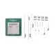 Комплект пружинок колодок ручника Land Rover Freelander 98-06