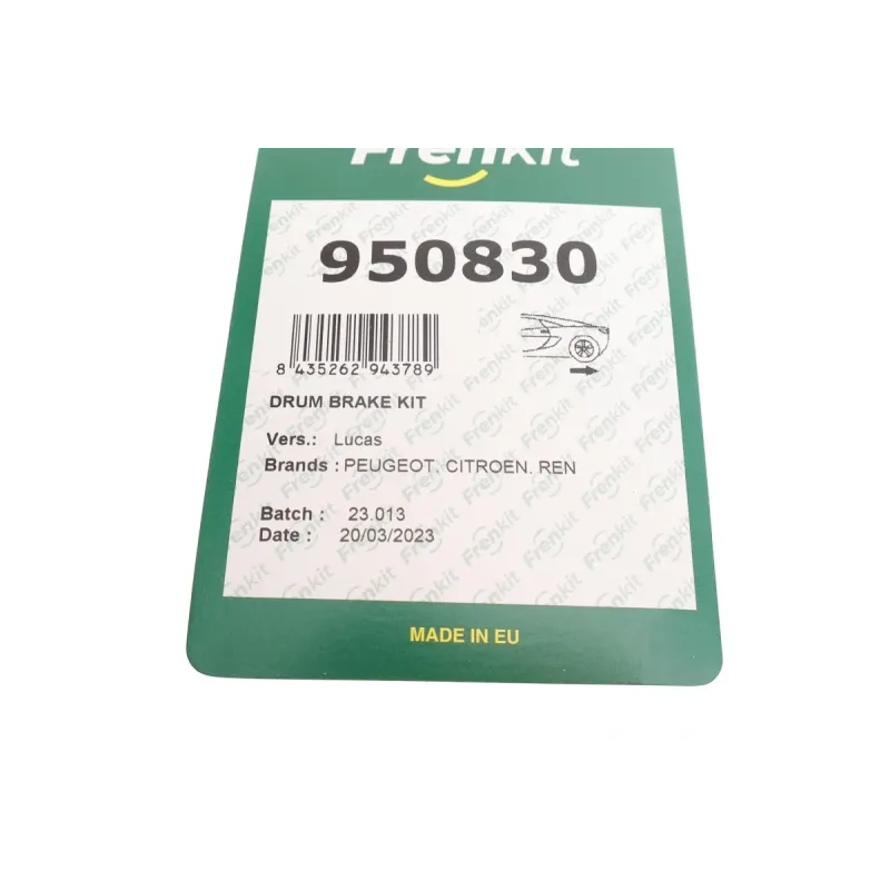 Комплект пружинок колодок ручника Renault Clio II/Logan/Peugeot 206/3008 98-