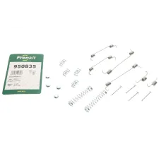 Купити Комплект пружинок колодок ручника Citroen C2/C3/C4/Peugeot 208/301 02- (203x38) (Bosch) | KovelAutoHub