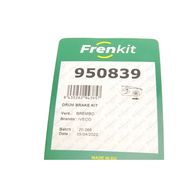 Комплект пружинок колодок ручника FRENKIT 950839 для Iveco Daily II 1989-1999, задня вісь