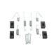 Комплект пружинок колодок ручника FRENKIT 950898 для Nissan Juke, Qashqai, Toyota Rav IV