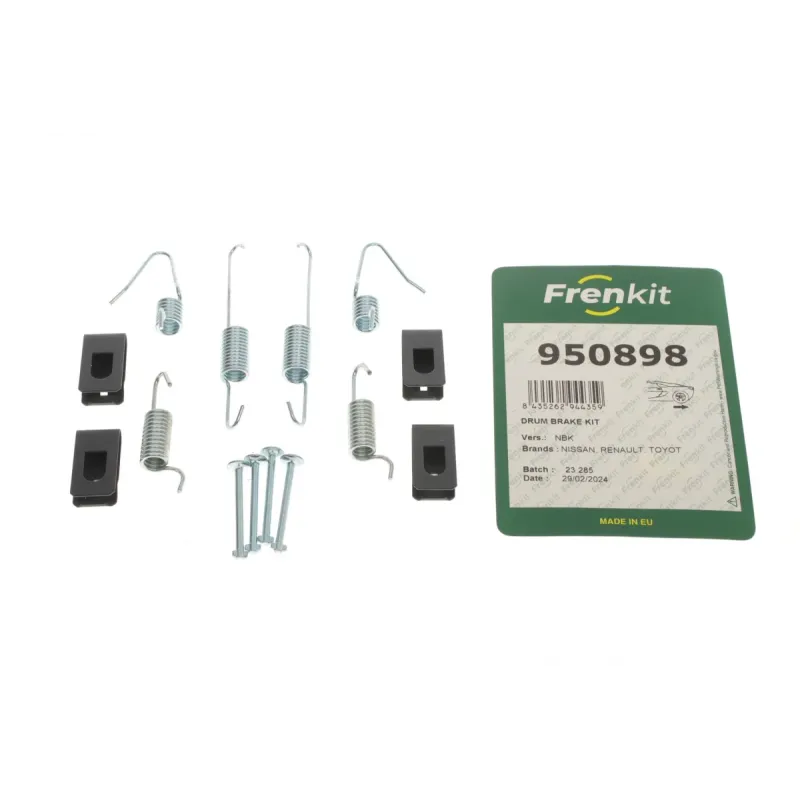 Комплект пружинок колодок ручника FRENKIT 950898 для Nissan Juke, Qashqai, Toyota Rav IV