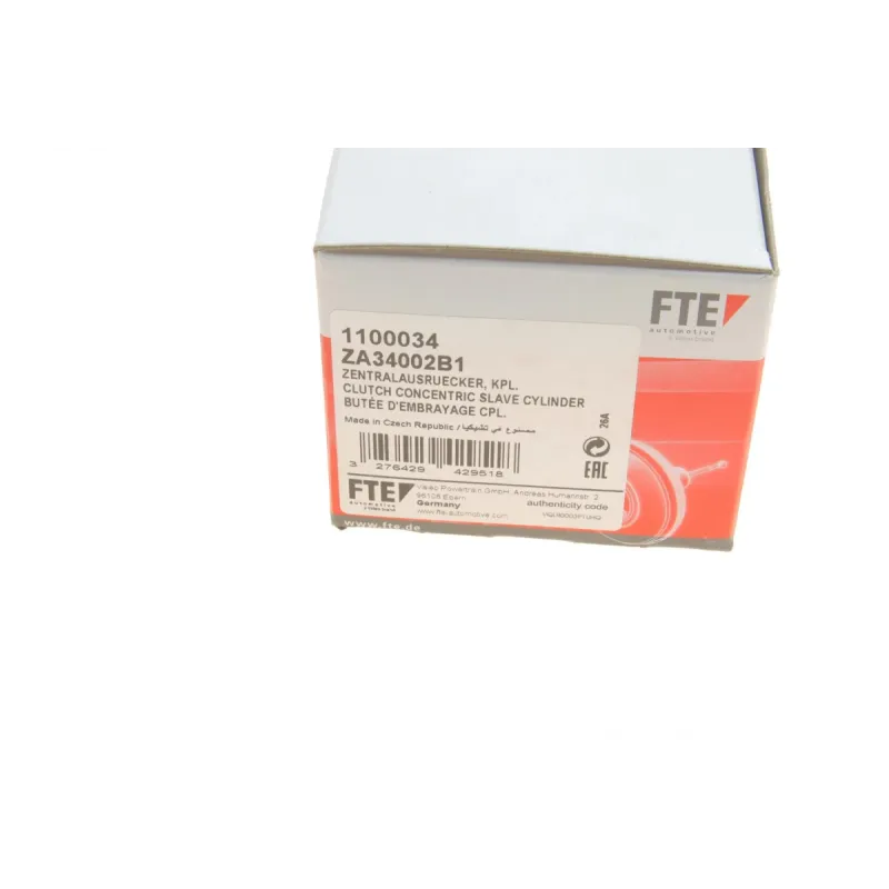 Підшипник вижимний FTE (Valeo) ZA34002B1 1100034 для Opel Astra G 1.7 CDTI 2003-2009