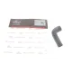 Патрубок системи охолодження GATES 02-1632 для Audi A4 B5, VW Passat B5 1.9 TDI 1994-2000, діаметр 19/24 мм