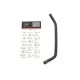 Патрубок радіатора пічки GATES 02-1651 для Opel Astra F 1.6-2.0i 1991-2001, 20/15 мм