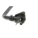 Патрубок радіатора GATES 02-1698 для BMW 1 (F20) 114i/116i/118i, 3 (F30) 316i/320i, діаметр 37/26 мм