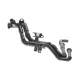Патрубок радіатора GATES 02-1730 для Citroen Berlingo/Peugeot Partner 1.6HDi 05- (30/20 мм)