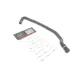 Шланг системи охолодження GATES 02-1857 для Renault Clio II 1998-2005, внутрішній діаметр 24/18 мм
