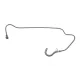 Патрубок системи охолодження GATES 02-2024 для Ford Fiesta/Fusion 1.25-1.6 2001-2012, 8 мм