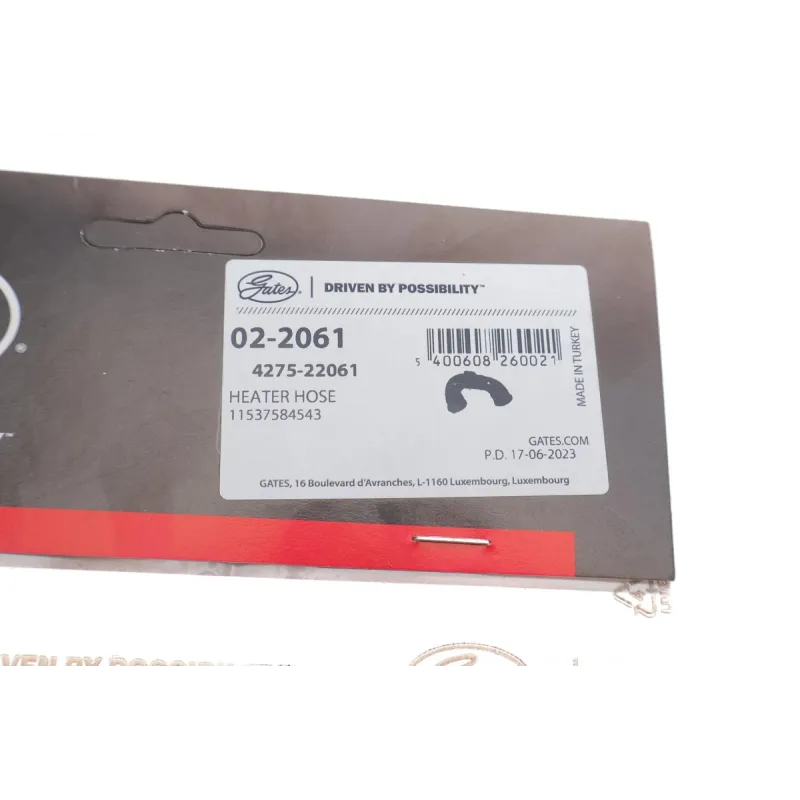 Патрубок радіатора GATES 02-2061 для BMW X5 (E70) X6 (E71) 3.0 N54/N55 38мм