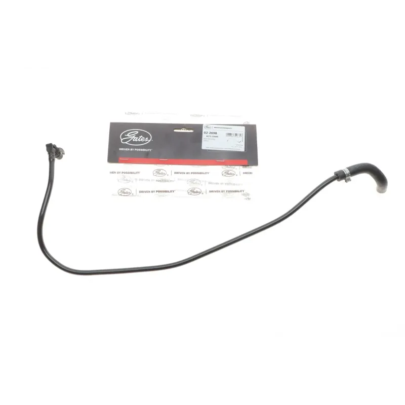 Патрубок системи охолодження GATES 02-2698 для Opel Astra H/J, Vectra C, Zafira 1.6-1.8 6.5/8 мм