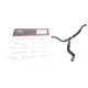 Патрубок радіатора GATES 02-2894 для BMW X5 E70 4.8i xDrive 2007-2008, 8.5/5 мм