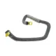 Патрубок системи охолодження GATES 02-3389 для Ford Transit/Tourneo Connect 1.8 TDCi 2002-, діаметр 19/15 мм