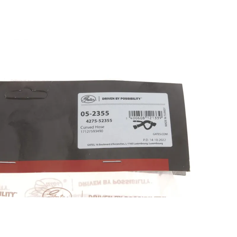 Патрубок радіатора GATES 05-2355 для BMW X5 (E70) N52 3.0 si 272 л.с. 38 мм