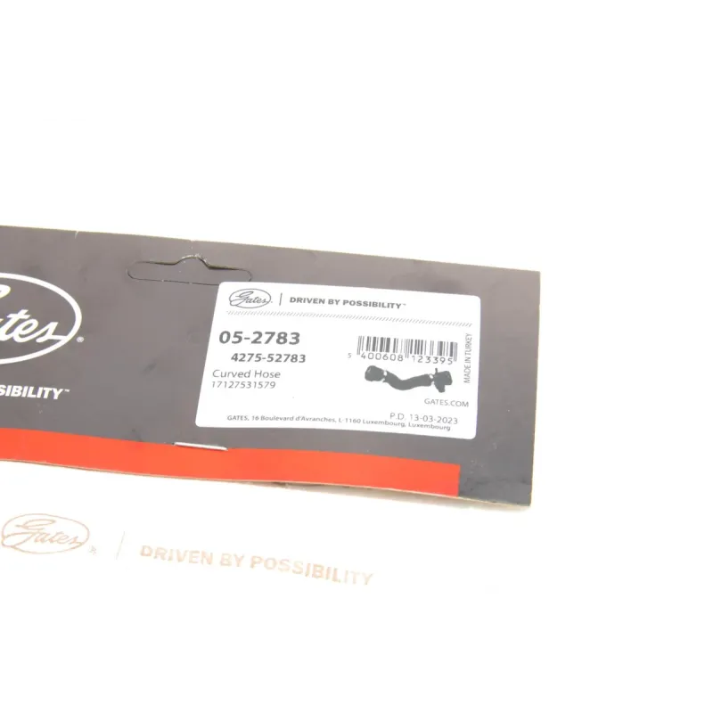 Патрубок радіатора GATES 05-2783 верхній для BMW 1 (E81/E87) 2.5i/3.0i 2005-2012