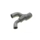 Патрубок радіатора GATES 05-3049 для Opel Astra G/Vectra B/C 1.4-1.6 16V 1995-2009, діаметр 38/30 мм
