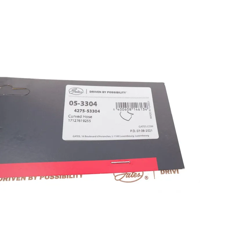 Патрубок радіатора верхній GATES 05-3304 для BMW 3 (F30/F35/F80) 320i 328i 2011-, 39мм