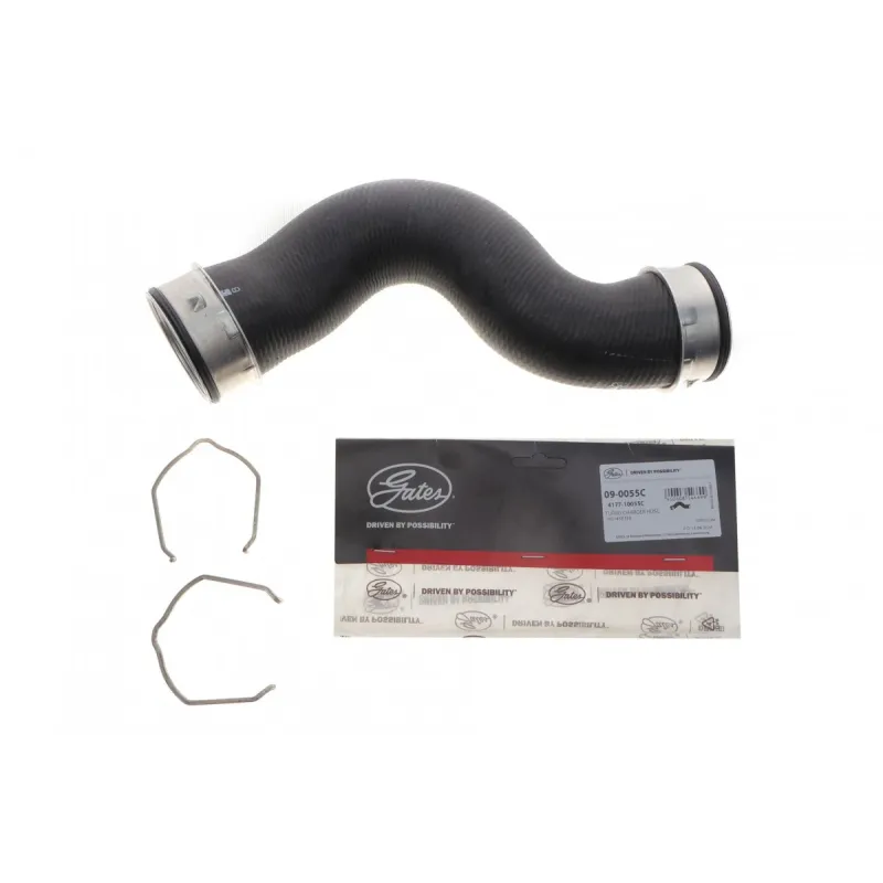 Патрубок інтеркулера GATES 09-0055C для Audi A3, VW Golf, Seat Leon 1.9D/2.0D 2003-2013, діаметр 48 мм