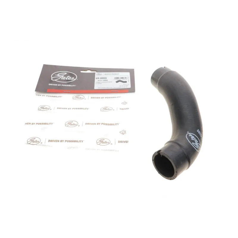 Патрубок інтеркулера GATES 09-0066 для Fiat Doblo 1.3 Multijet 75 л.с. 2005-2010, внутрішній діаметр 33/34 мм