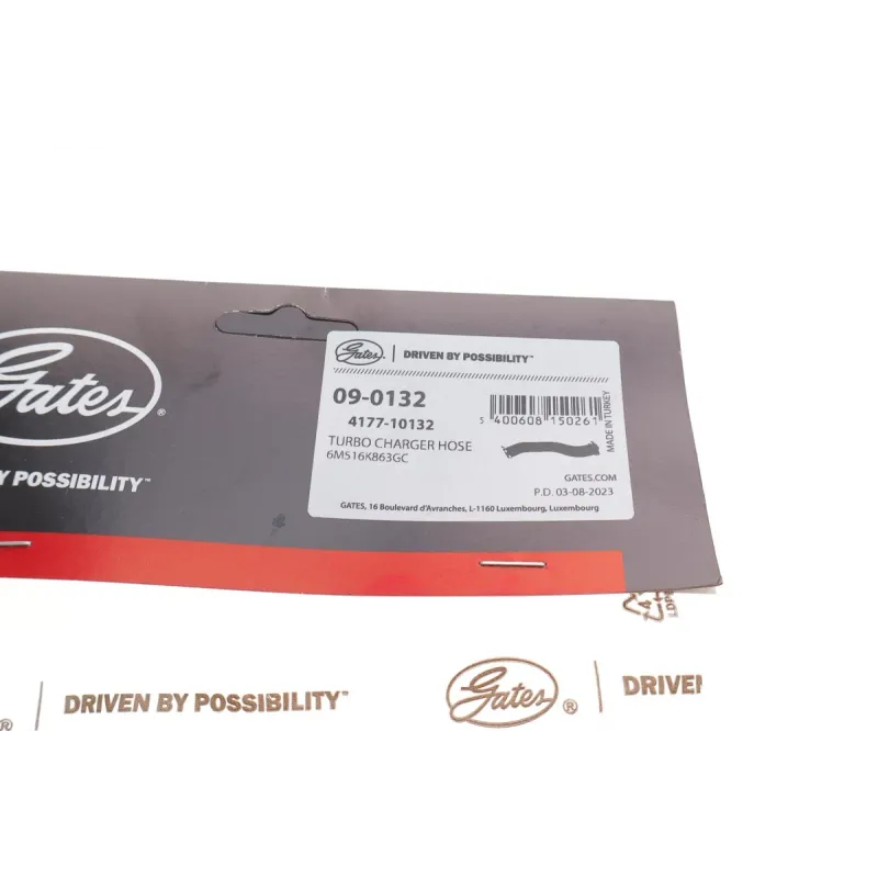 Патрубок інтеркулера GATES 09-0132 для Ford Focus II 1.4/1.6/1.6TDCi 2004-2012, 54/56 мм