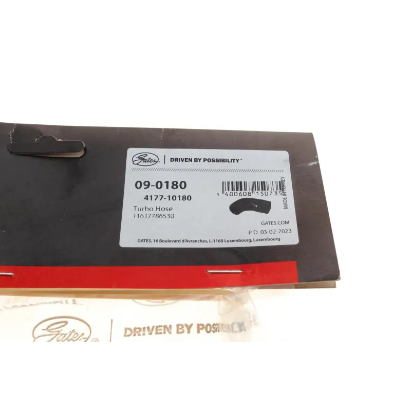 Патрубок інтеркулера верхній GATES 09-0180 для BMW 5 (E39) 7 (E38) 1997-2004, 53/48 мм
