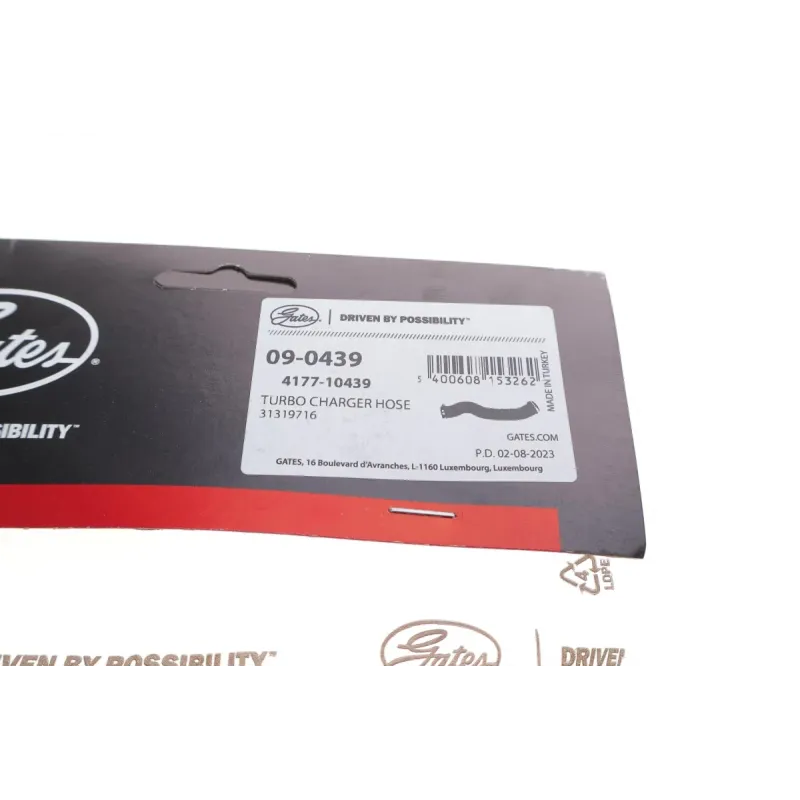 Патрубок інтеркулера (R) Volvo C30/S40/V50 1.6 D (D 4162 T) 10-12