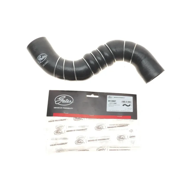 Патрубок інтеркулера GATES 09-0887 для Nissan Qashqai J10, JJ10 1.5 dCi 2007-2013, 44/45 мм