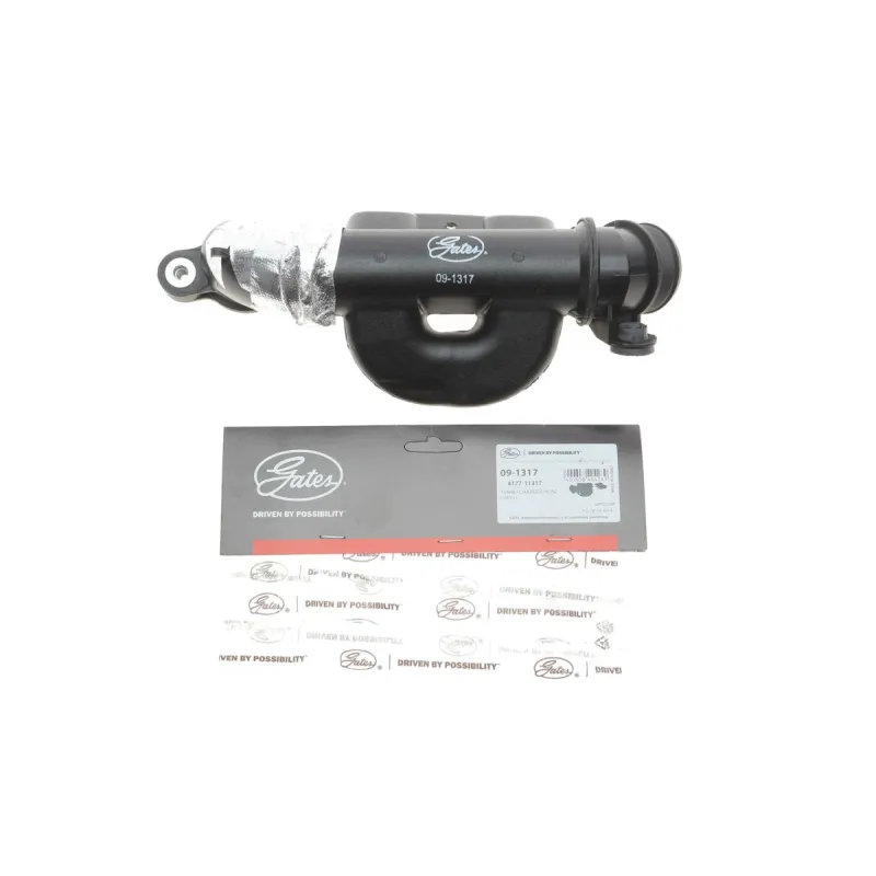Патрубок інтеркулера GATES 09-1317 для Citroen C2/C3, Peugeot 1007/207 1.6 HDi 41/33 мм