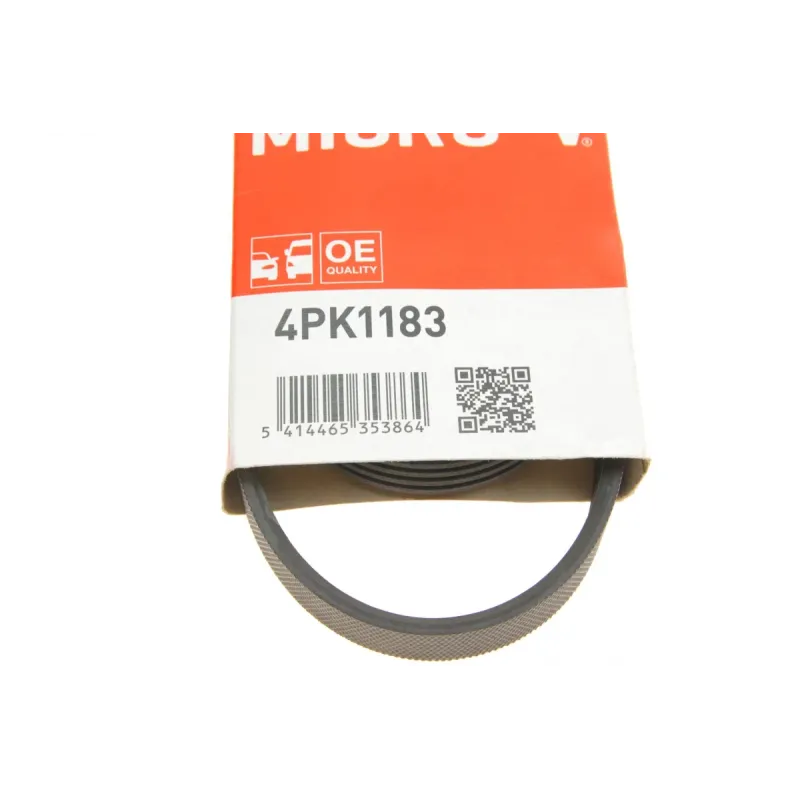 Ремінь генератора GATES 4PK1183 для Renault Express 1.4i 1991-1998, 1183 мм
