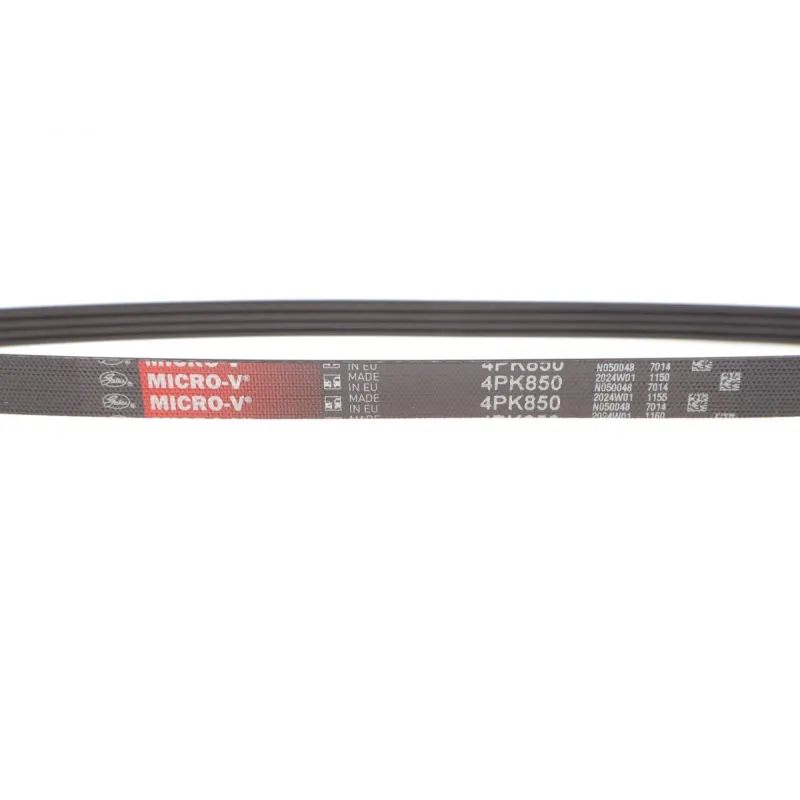 Ремінь генератора GATES 4PK850 для Hyundai Accent 1.3-1.6 1994-2011, 850 мм