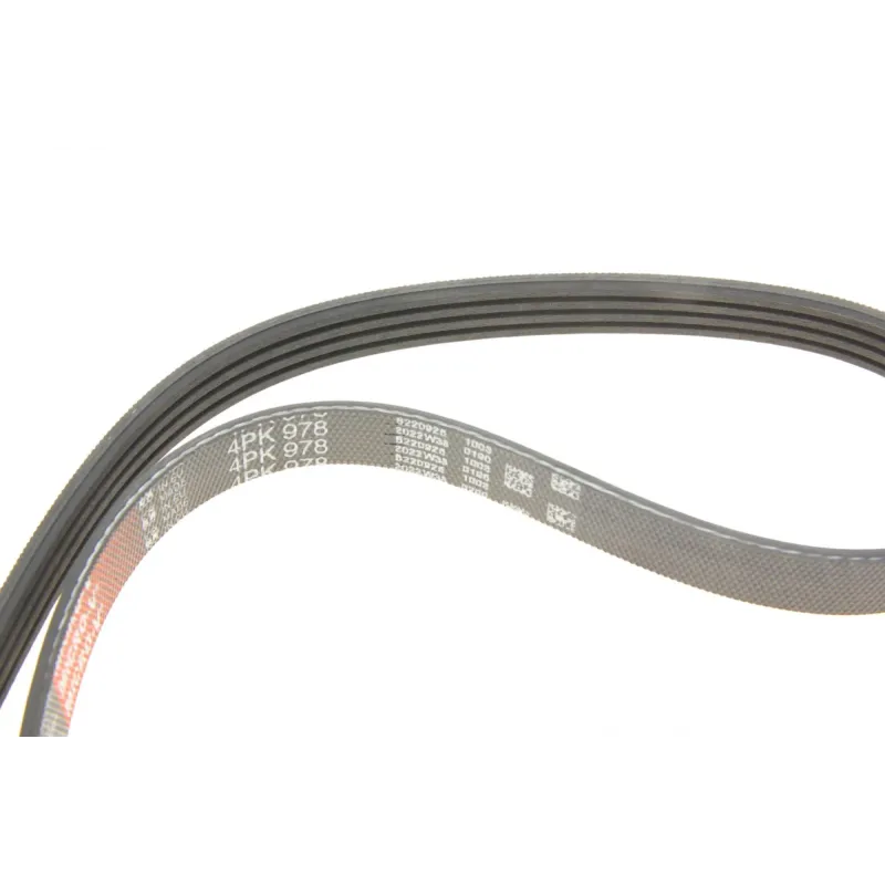 Ремінь генератора GATES 4PK978 для Fiat Punto, Hyundai Sonata, Mazda 323, 978 мм