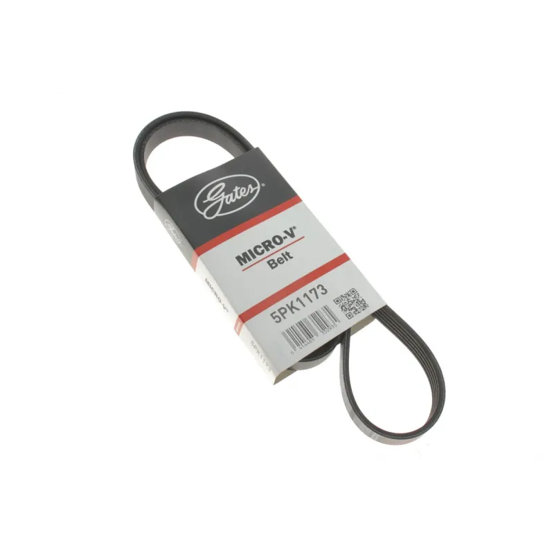 Ремінь генератора GATES 5PK1173 для Land Rover Range Rover Sport 5.0 2009-2013, 1173 мм