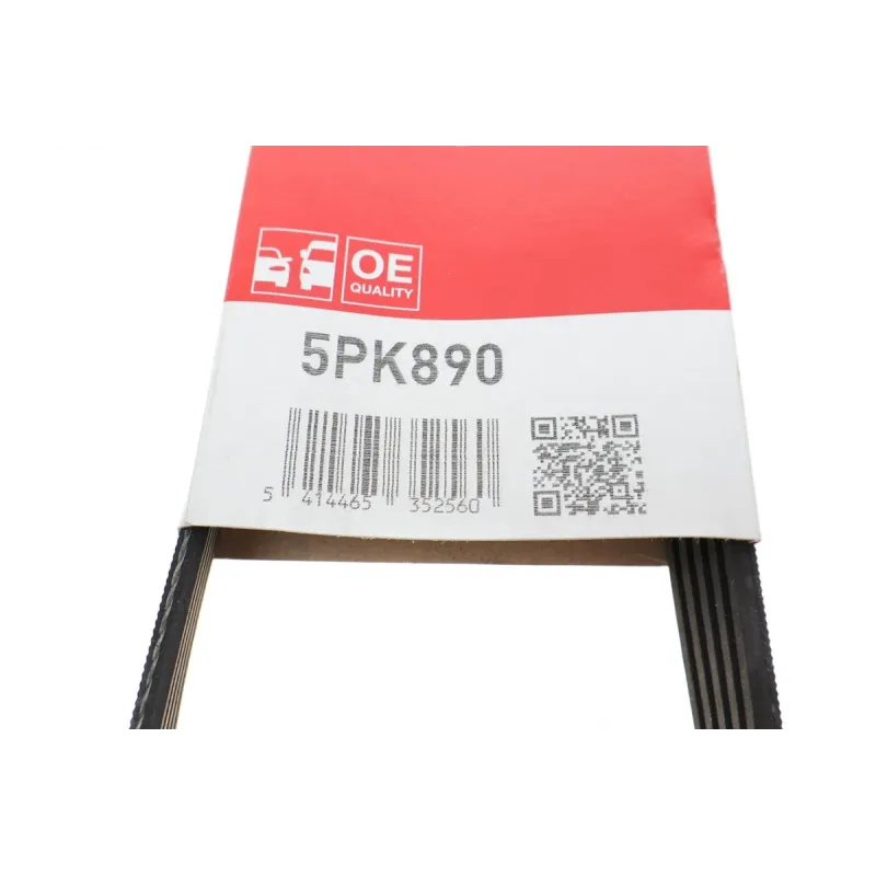 Ремінь генератора GATES 5PK890 для BMW 3/5 E36/E34/E39, Ford Focus II 2.5, 890 мм