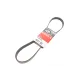 Ремінь генератора GATES 6PK1010 для Fiat Ducato 2.5D/TD, Citroen Jumper 2.5D/TD, Peugeot Boxer 2.5D/TD, довжина 1010 мм
