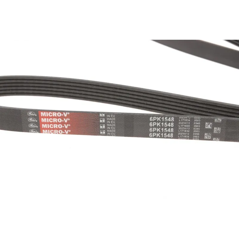 Ремінь генератора GATES 6PK1548 для BMW 5 (E60) 4.4/4.8 2001-2009, 1548 мм