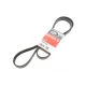 Ремінь генератора GATES 6PK1745 для Peugeot Expert, Citroen Jumpy 1745 мм