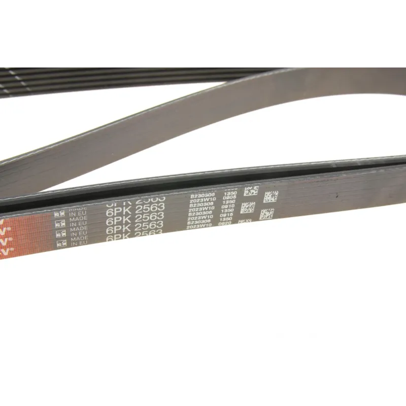 Ремінь генератора GATES 6PK2563 для Mitsubishi Lancer 1.8 2008-, Outlander 2.0-2.4 2006-, довжина 2563 мм