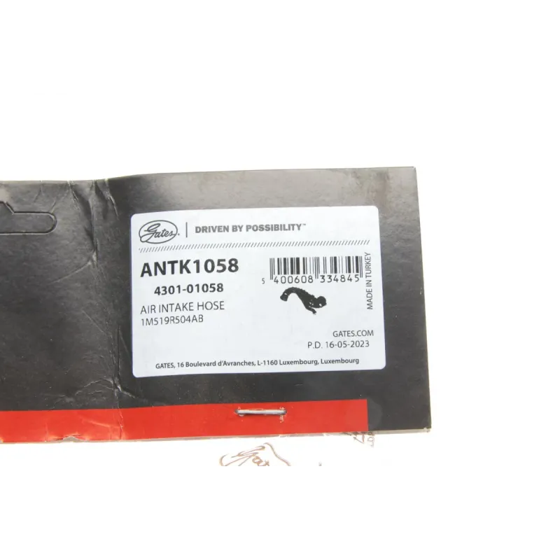 Патрубок повітряного фільтра GATES ANTK1058 для Ford Focus, Transit Connect 1.8 TDCi, 72/55.5 мм