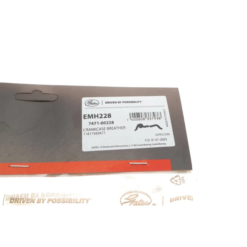Патрубок вентиляції картера GATES EMH228 для BMW 5 (E60) 7 (E65) X5 (E70) 4.0/4.8 2001-2012