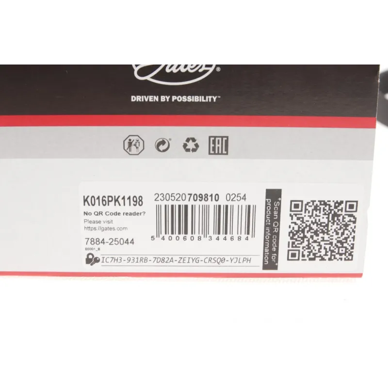 Комплект ременя генератора Renault Clio/Kangoo/Megane/Scenic 1.5dCi 01- (6PK1198)