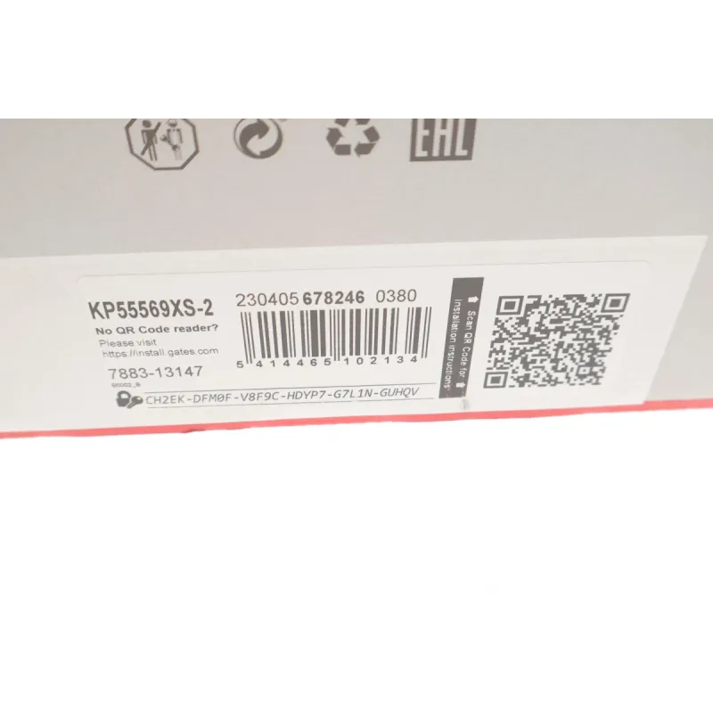 Комплект ГРМ з помпою GATES KP55569XS-2 для VW Caddy/T5 2003-, 120x30 мм