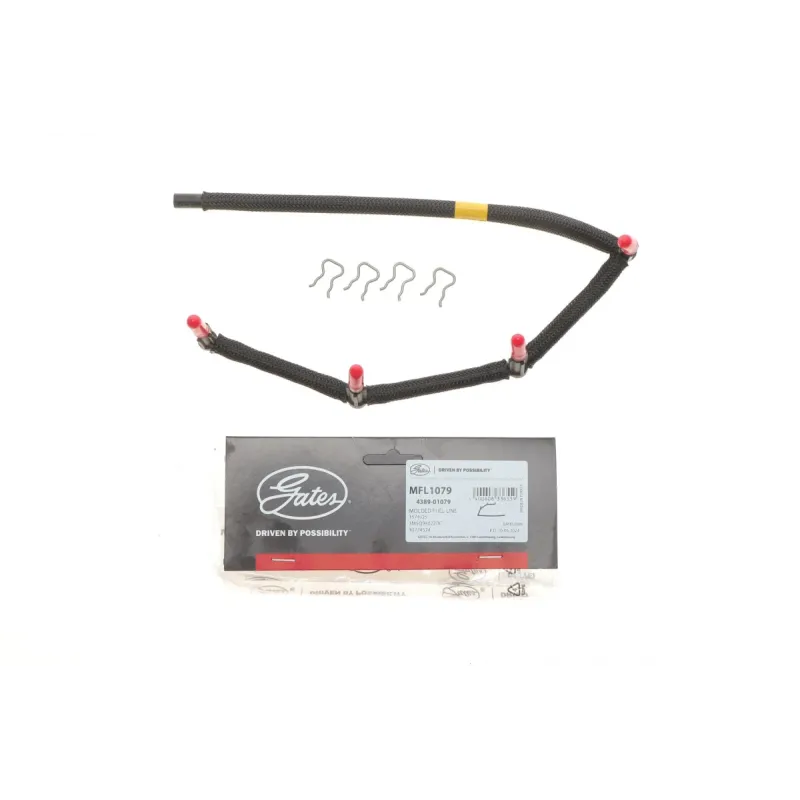 Шланг зливний GATES MFL1079 для Citroen Berlingo B9 1.6 HDi 2008-, Ford Focus II 1.6 TDCi 2004-, 3/2 мм