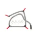 Шланг зливний GATES MFL1250 для Volvo C70 II/S40 II/S80 II/V50/V70 III 2.0 D 3.5/2 мм