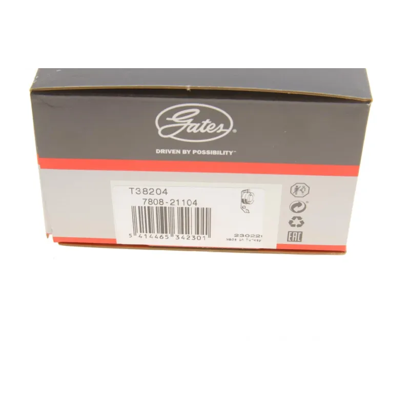 Натяжник ременя генератора GATES T38204 для Ford Mondeo III 2000-2007, Galaxy WA6 2006-2015, 73x29x8 мм